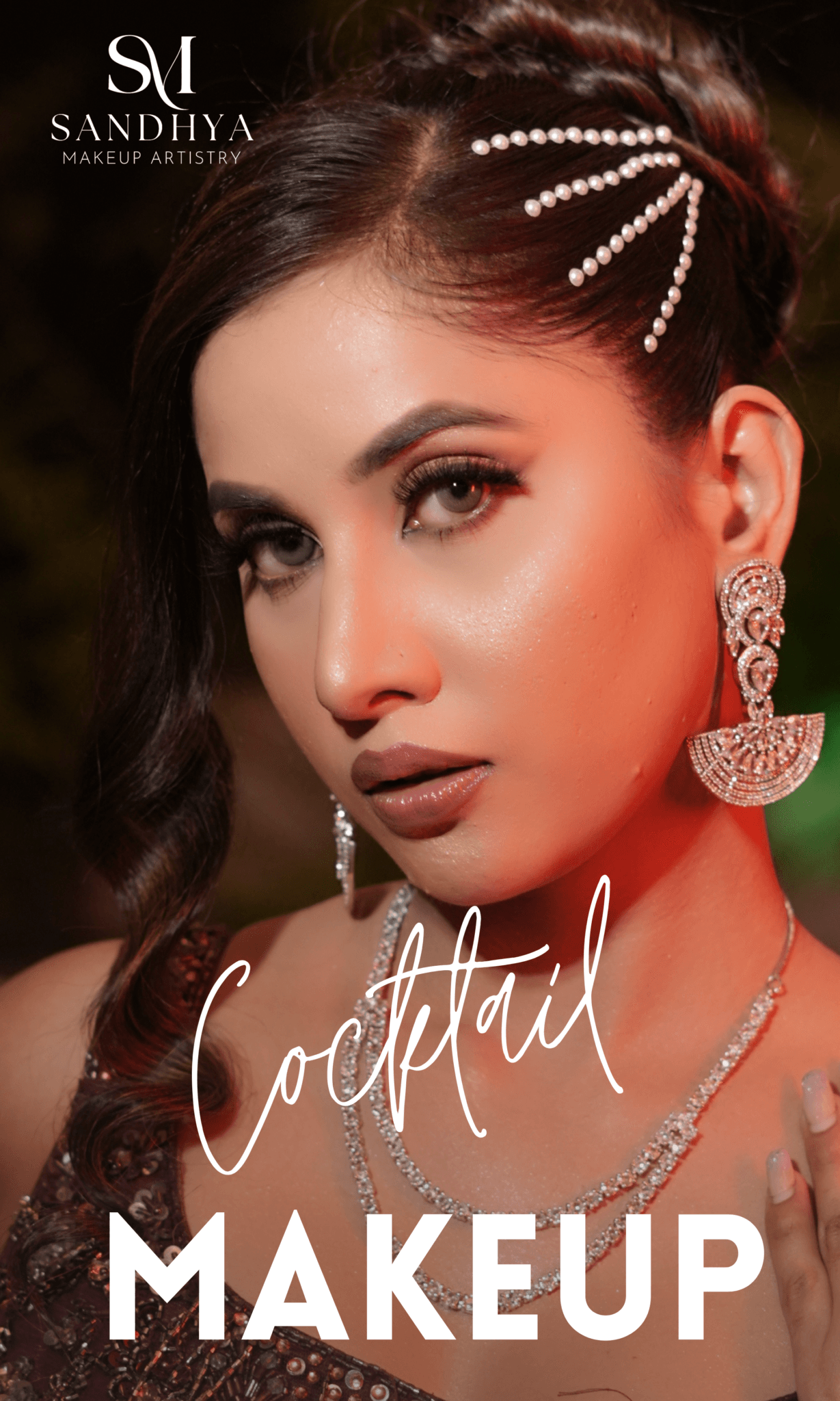 Cocktail Makeup Look Mobile View